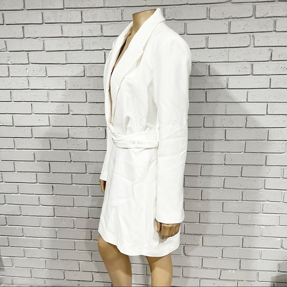 Zara Women’s White Blazer Dress - Picture 6 of 12